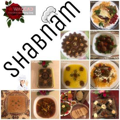 طبخ غذاهای سنتی و ایرانی