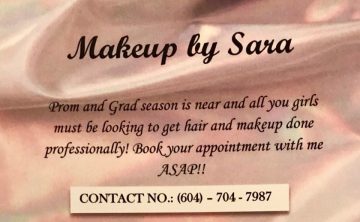 آرایشگاه -خدمات زیبایی میکاپ و مو – Sara